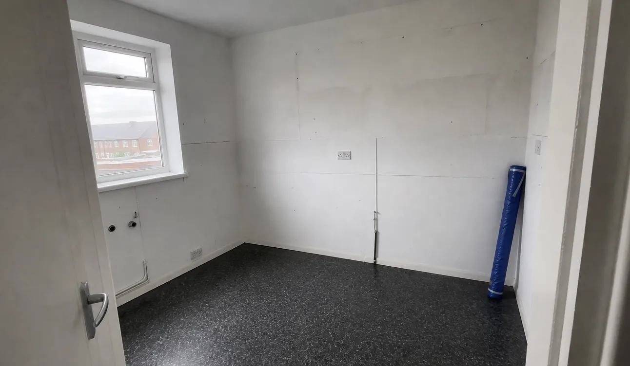 Geräumte Wohnung, besenrein zur Übergabe