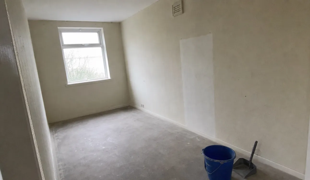 Geräumte Wohnung, besenrein zur Übergabe