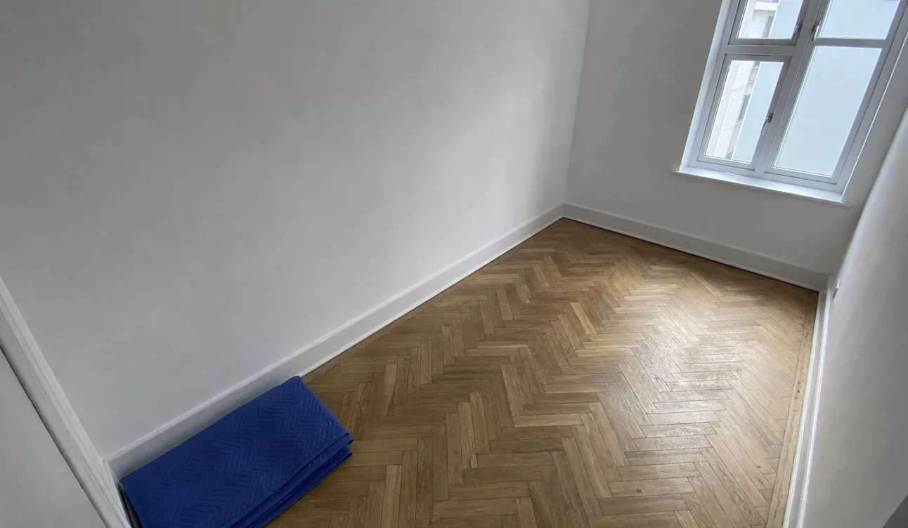 Geräumte Wohnung, besenrein zur Übergabe