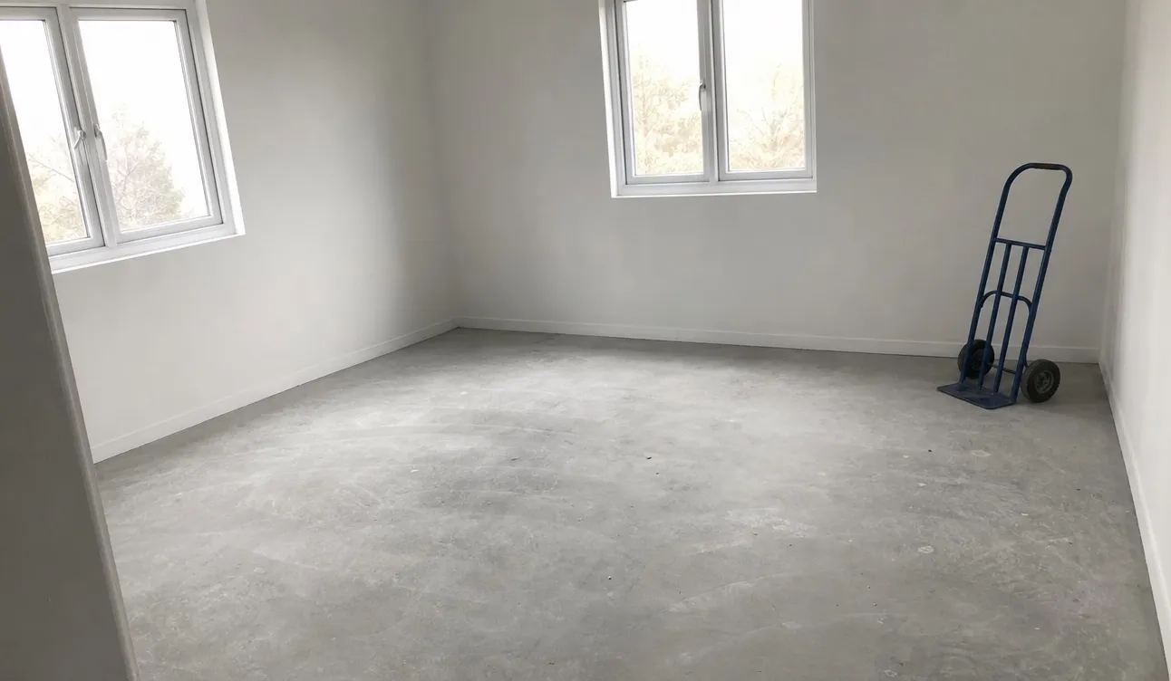 Geräumte Wohnung, besenrein zur Übergabe