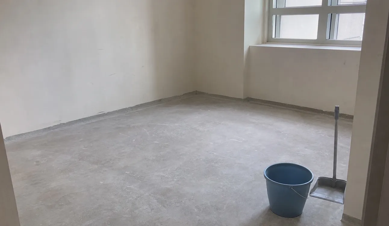 Geräumte Wohnung, besenrein zur Übergabe