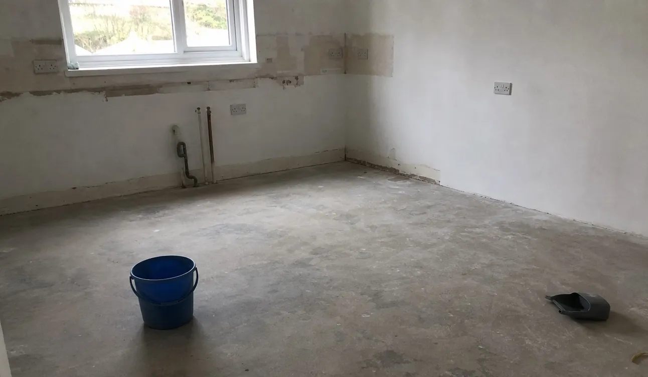 Geräumte Wohnung, besenrein zur Übergabe
