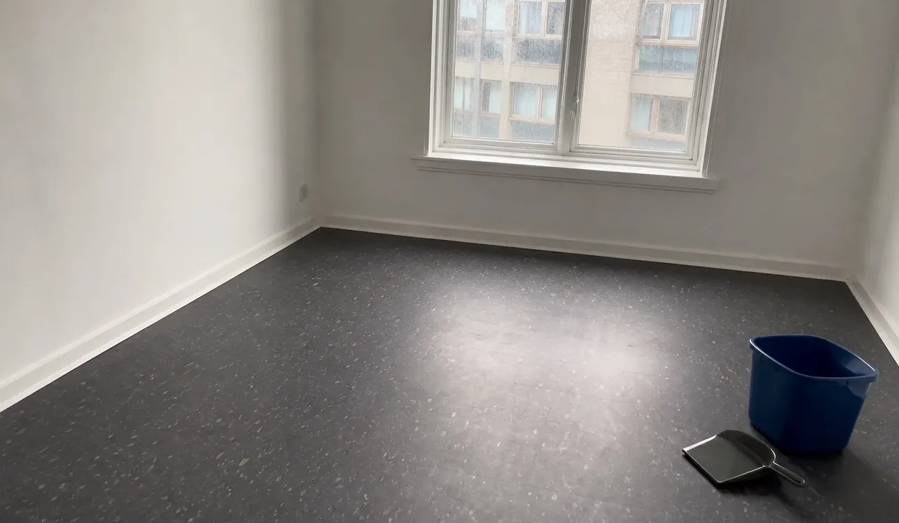 Geräumte Wohnung, besenrein zur Übergabe