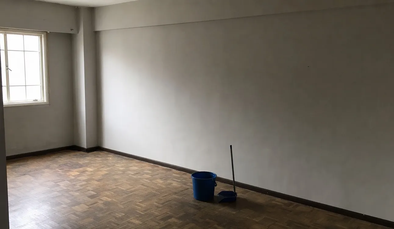 Geräumtes Objekt, besenrein zur Übergabe