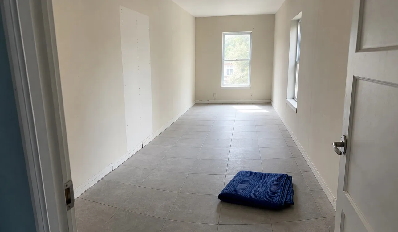 Geräumte Wohnung, besenrein zur Übergabe