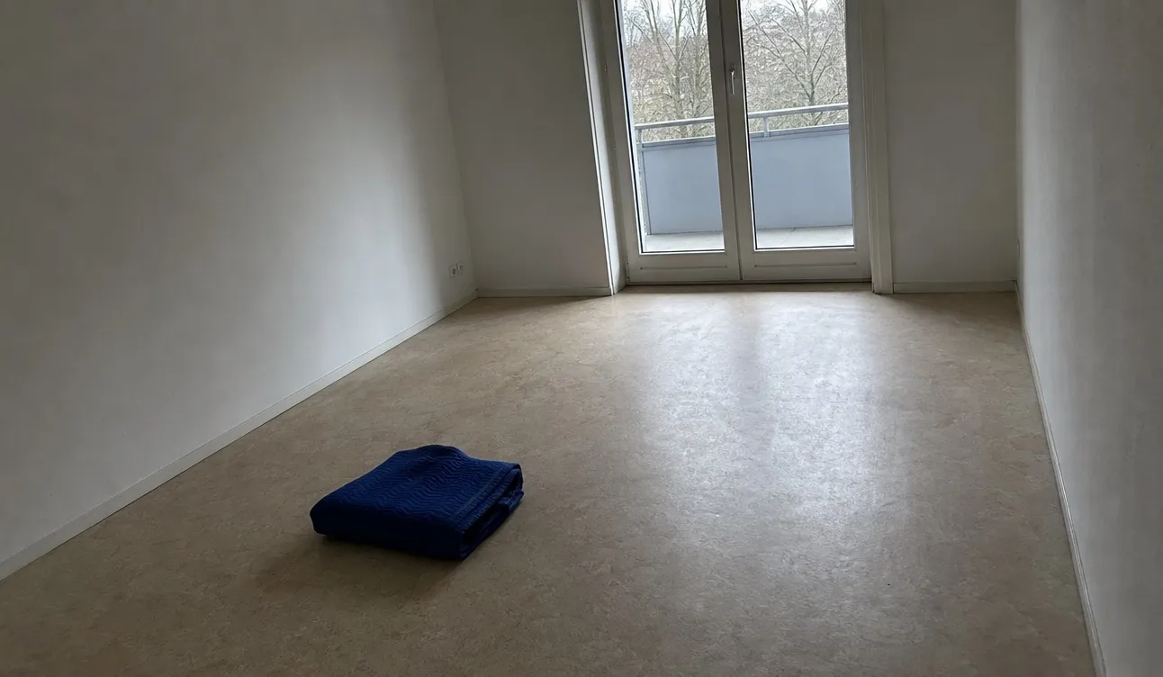 Geräumte Wohnung, besenrein zur Übergabe