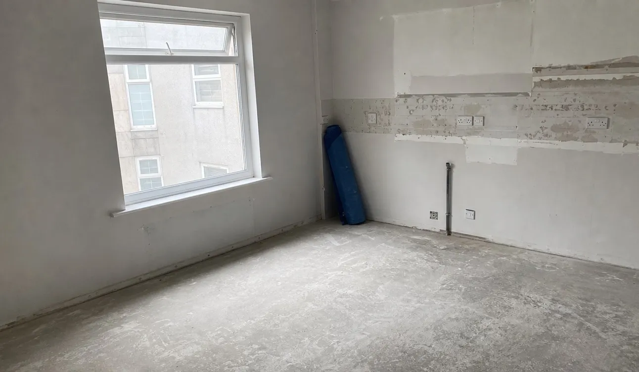 Geräumte Wohnung, besenrein zur Übergabe