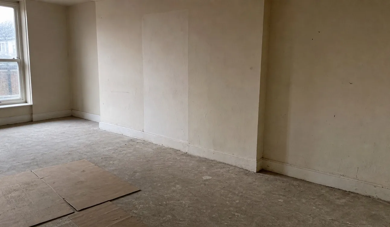 Geräumte Wohnung, besenrein zur Übergabe